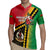 Happy Vanuatu Constitution Day Rugby Jersey Flag Style With Sand Drawing Pattern