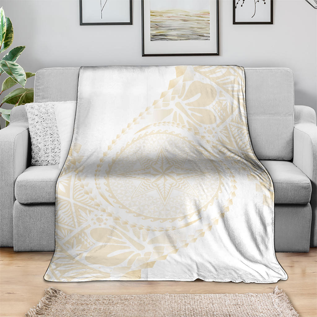 Tonga White Sunday Blanket Lotu Tamaiti Tongan Kupesi Pattern