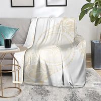 Tonga White Sunday Blanket Lotu Tamaiti Tongan Kupesi Pattern