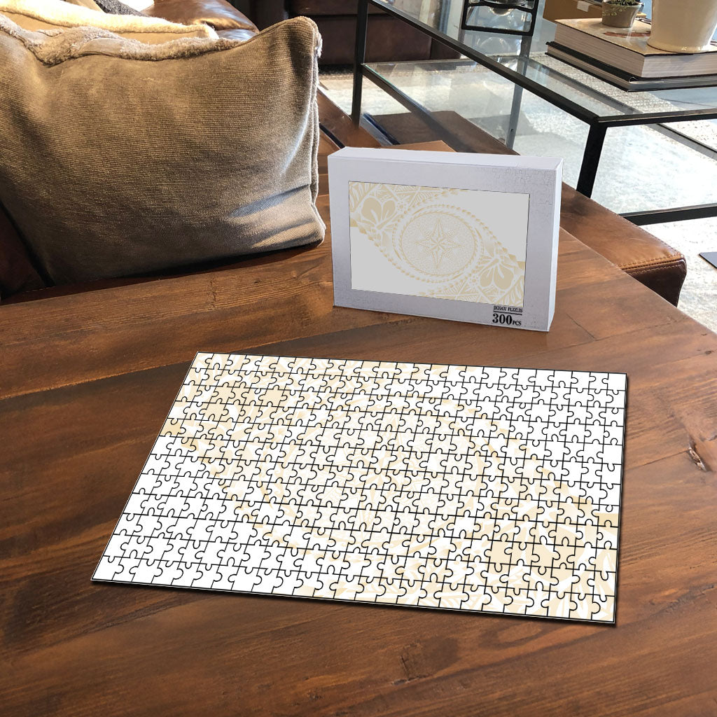 Tonga White Sunday Puzzle Lotu Tamaiti Tongan Kupesi Pattern