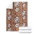 Hawaii Vintage Brown Hibiscus Tapa Pattern Blanket