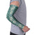 Hawaii Vintage Green Hibiscus Tapa Pattern Arm Sleeves - Polynesian Pride
