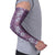 Hawaii Vintage Violet Hibiscus Tapa Pattern Arm Sleeves - Polynesian Pride