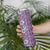 Hawaii Vintage Violet Hibiscus Tapa Pattern Skinny Tumbler