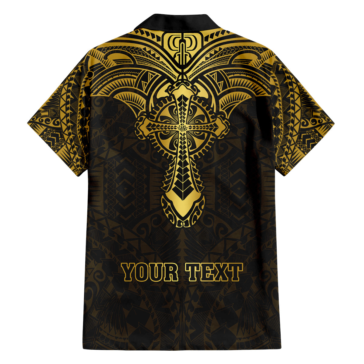 Personalized Polynesia Family Matching Summer Maxi Dress and Hawaiian Shirt With Christian Cross LT05 - Polynesian Pride