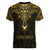 Personalized Polynesia Women V Neck T Shirt With Christian Cross LT05 - Polynesian Pride