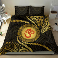 Polynesia Bedding Set With Hindu Om Symbol LT05 - Polynesian Pride