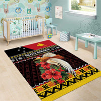 Papua New Guinea Christmas Area Rug Bird Of Paradise Hamamas Krismas