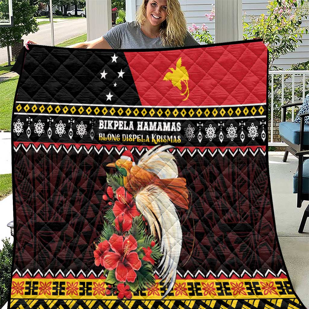 Papua New Guinea Christmas Quilt Bird Of Paradise Hamamas Krismas