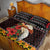 Papua New Guinea Christmas Quilt Bed Set Bird Of Paradise Hamamas Krismas