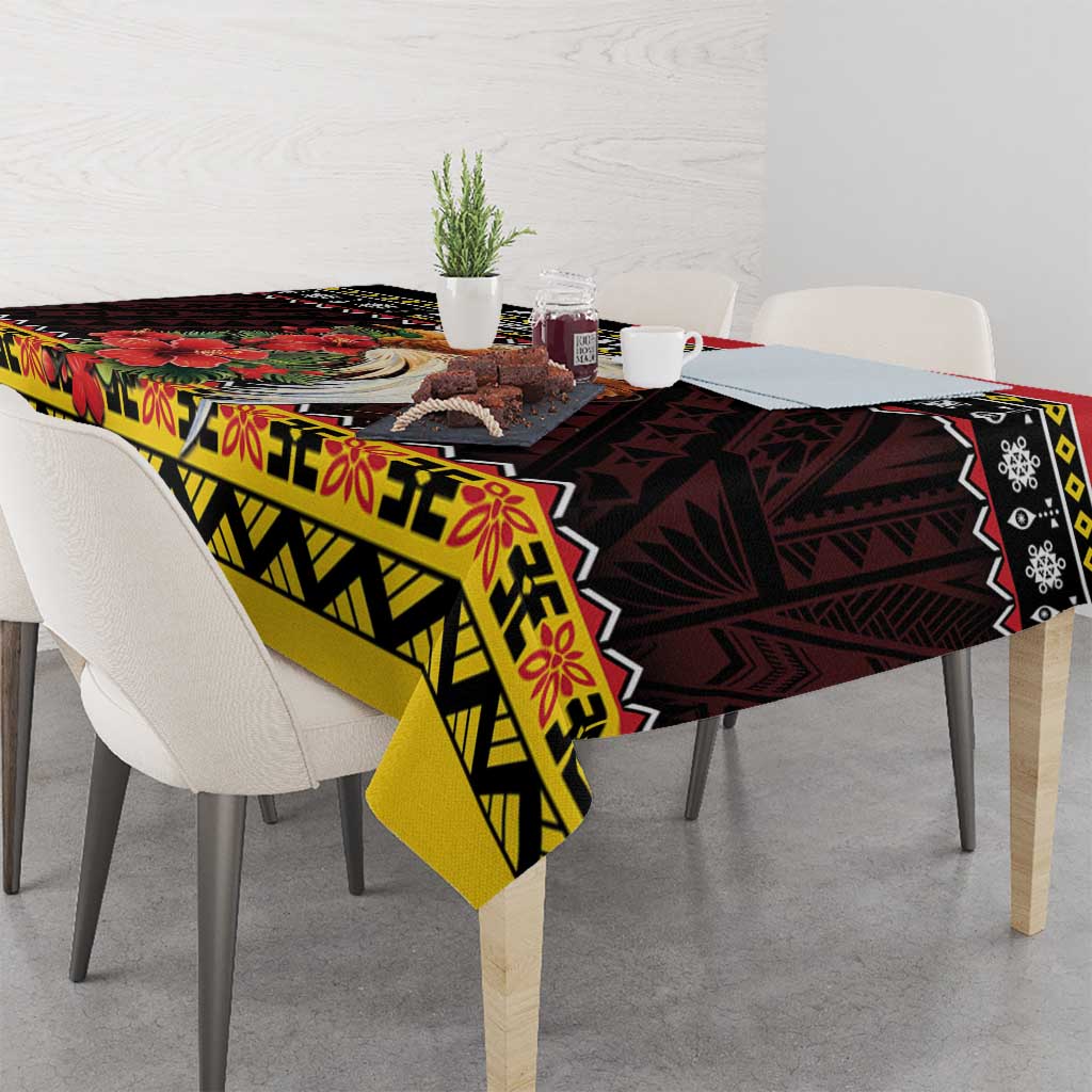 Papua New Guinea Christmas Tablecloth Bird Of Paradise Hamamas Krismas