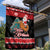 New Zealand Christmas Garden Flag Funny Santa Riding Kiwi Meri Kirihimete