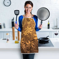 Tiare Tahiti Apron Brown Polynesia Motifs - Polynesian Pride