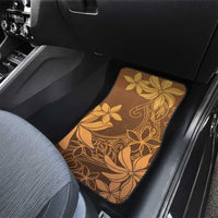 Tiare Tahiti Car Mats Brown Polynesia Motifs - Polynesian Pride