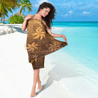 Tiare Tahiti Sarong Brown Polynesia Motifs - Polynesian Pride