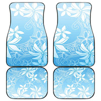 Tiare Tahiti Car Mats Blue Polynesia Motifs - Polynesian Pride