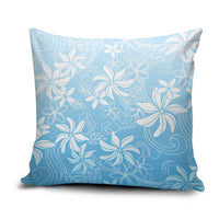 Tiare Tahiti Pillow Cover Blue Polynesia Motifs - Polynesian Pride