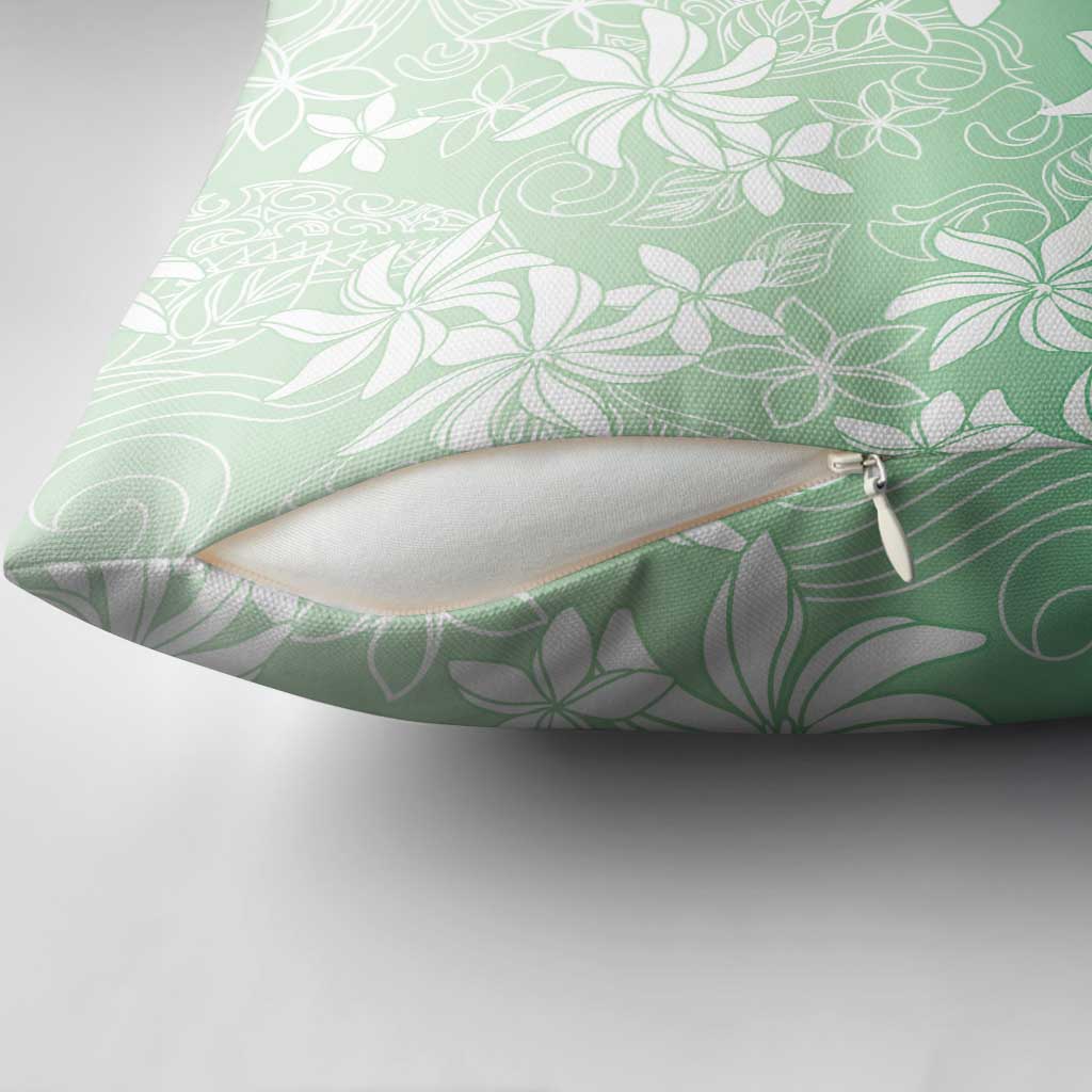 Tiare Tahiti Pillow Cover Matcha Polynesia Motifs - Polynesian Pride