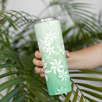 Tiare Tahiti Skinny Tumbler Matcha Polynesia Motifs - Polynesian Pride