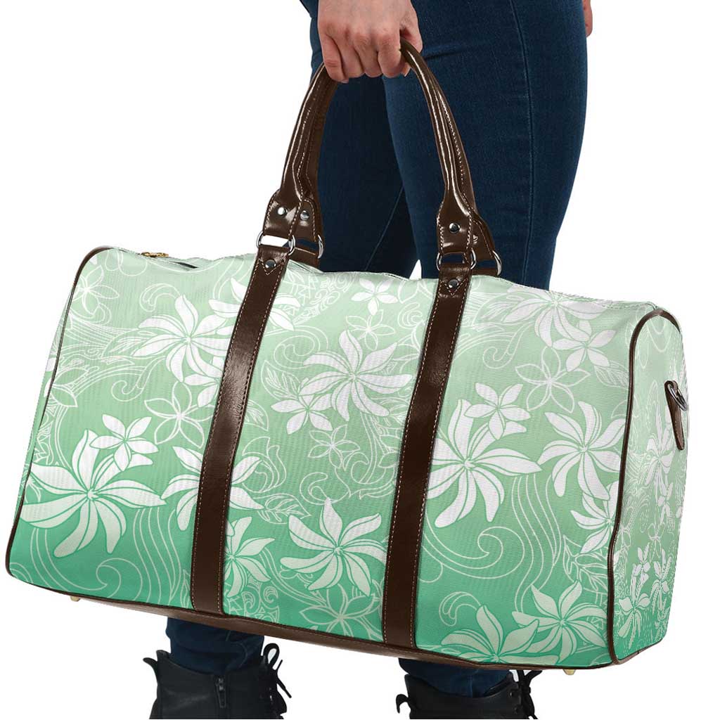 Tiare Tahiti Travel Bag Matcha Polynesia Motifs - Polynesian Pride