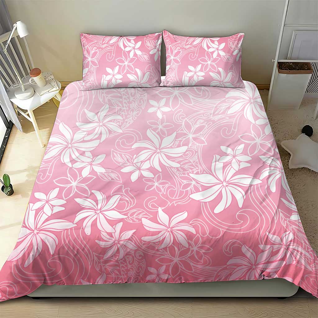 Tiare Tahiti Bedding Set Pink Polynesia Motifs - Polynesian Pride