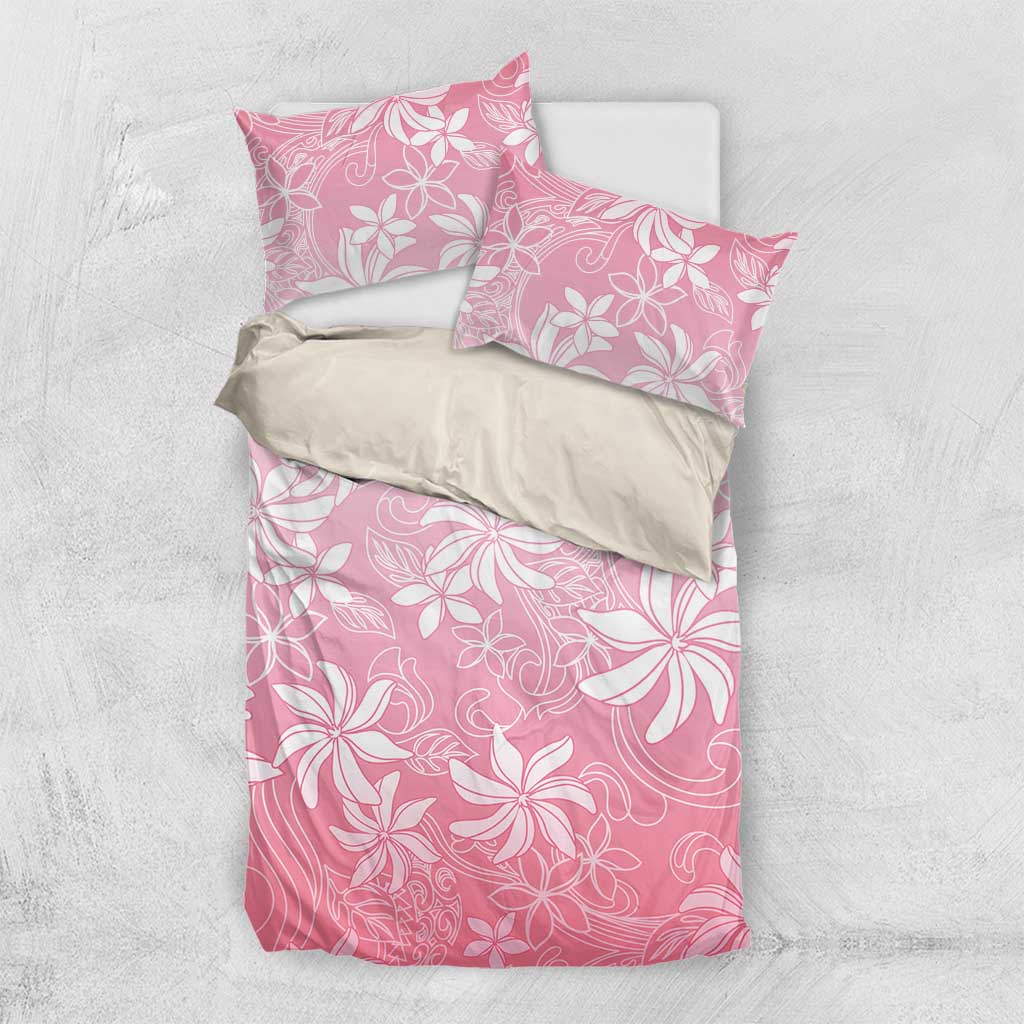 Tiare Tahiti Bedding Set Pink Polynesia Motifs - Polynesian Pride