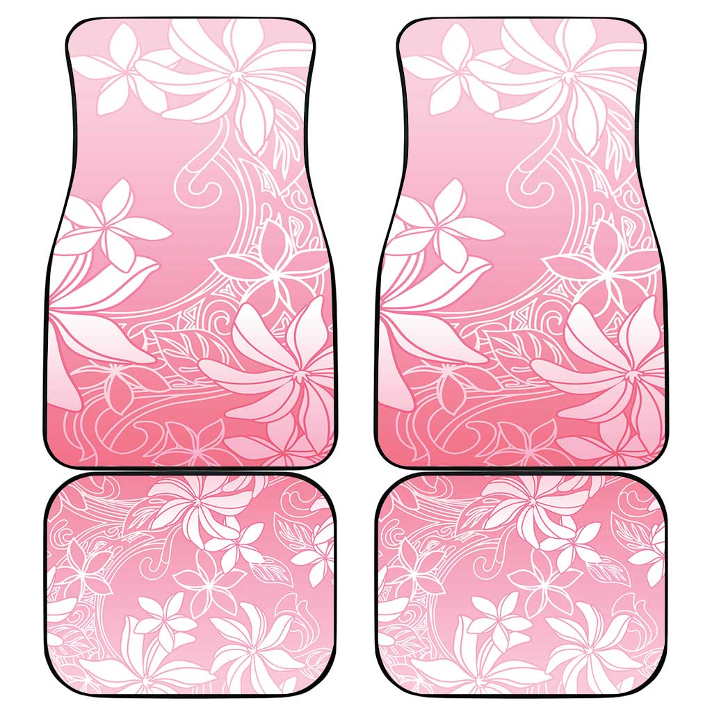 Tiare Tahiti Car Mats Pink Polynesia Motifs - Polynesian Pride