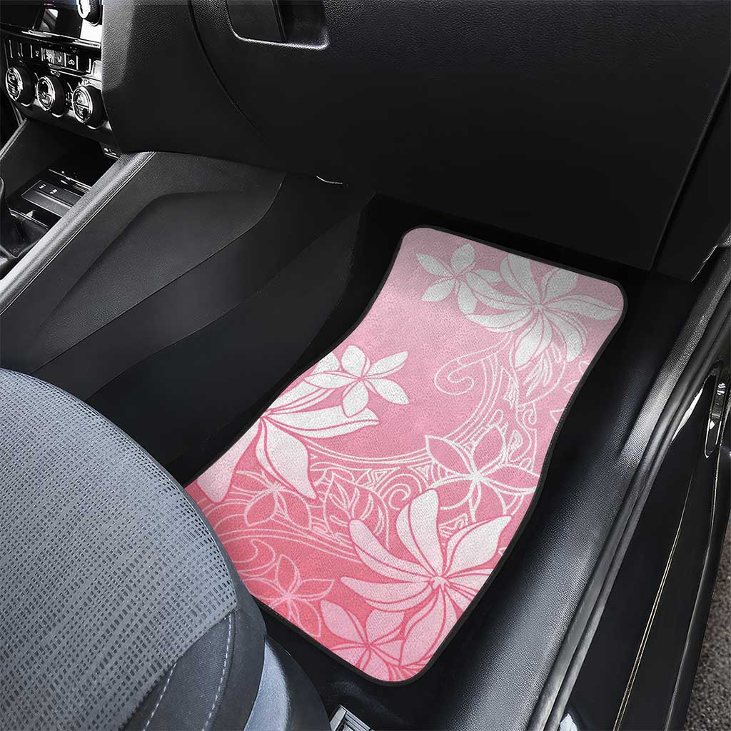 Tiare Tahiti Car Mats Pink Polynesia Motifs - Polynesian Pride
