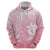 Tiare Tahiti Hoodie Pink Polynesia Motifs - Polynesian Pride