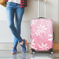 Tiare Tahiti Luggage Cover Pink Polynesia Motifs - Polynesian Pride