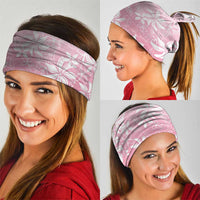 Tiare Tahiti Neck Gaiter Pink Polynesia Motifs - Polynesian Pride