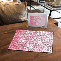 Tiare Tahiti Puzzle Pink Polynesia Motifs - Polynesian Pride