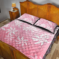 Tiare Tahiti Quilt Bed Set Pink Polynesia Motifs - Polynesian Pride