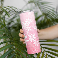 Tiare Tahiti Skinny Tumbler Pink Polynesia Motifs - Polynesian Pride