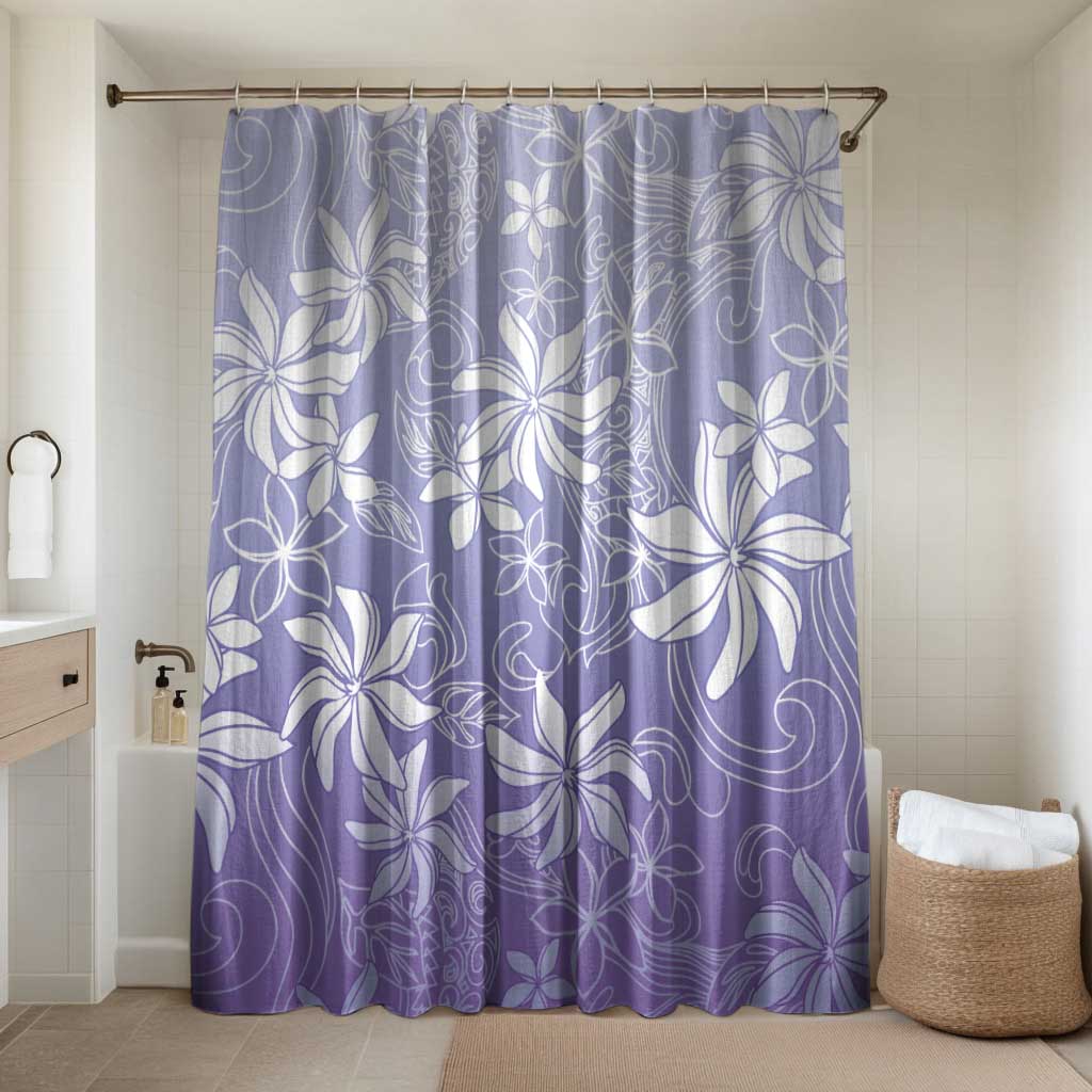 Tiare Tahiti Bathroom Set Purple Polynesia Motifs - Polynesian Pride