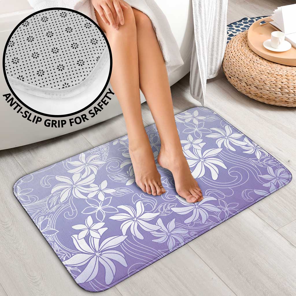 Tiare Tahiti Bathroom Set Purple Polynesia Motifs - Polynesian Pride