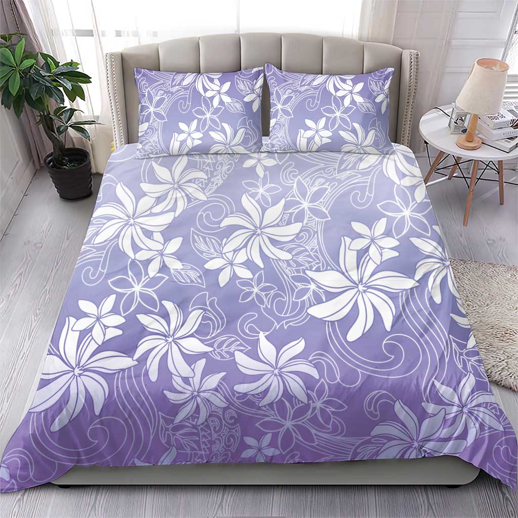 Tiare Tahiti Bedding Set Purple Polynesia Motifs - Polynesian Pride