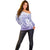 Tiare Tahiti Off Shoulder Sweater Purple Polynesia Motifs - Polynesian Pride