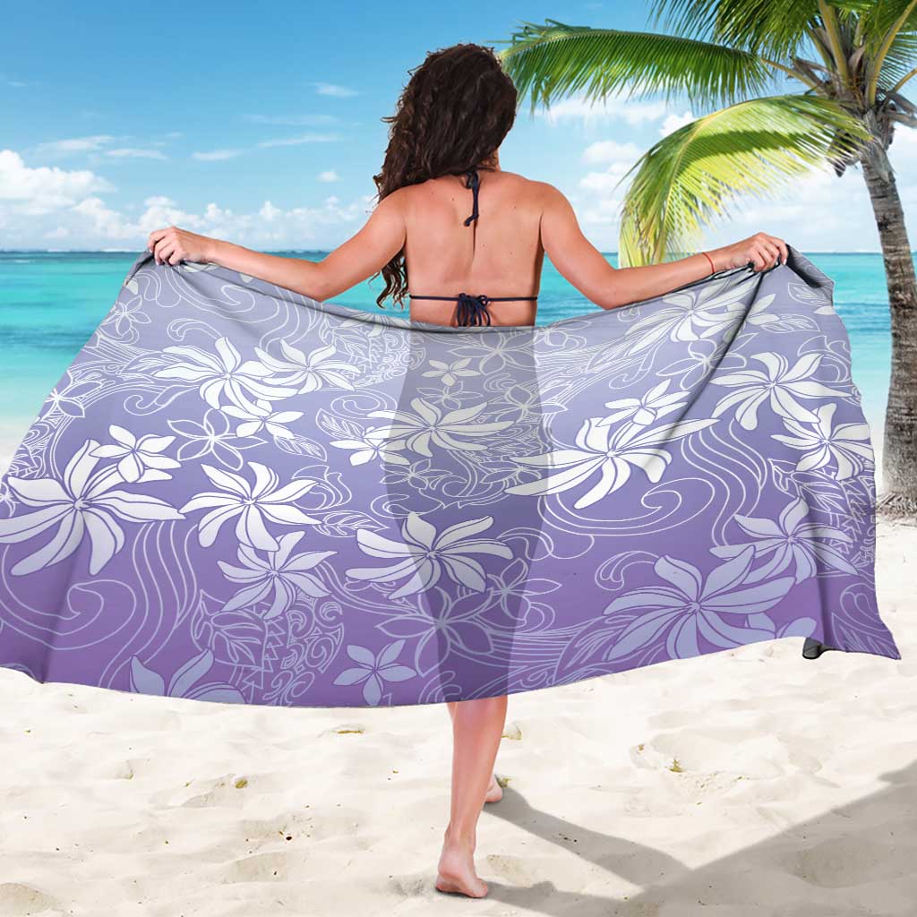 Tiare Tahiti Sarong Purple Polynesia Motifs - Polynesian Pride
