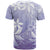 Tiare Tahiti T Shirt Purple Polynesia Motifs - Polynesian Pride