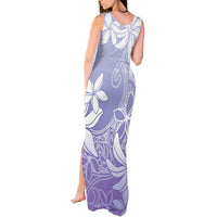 Tiare Tahiti Tank Maxi Dress Purple Polynesia Motifs - Polynesian Pride