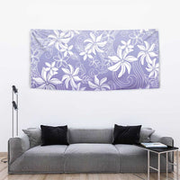 Tiare Tahiti Tapestry Purple Polynesia Motifs - Polynesian Pride