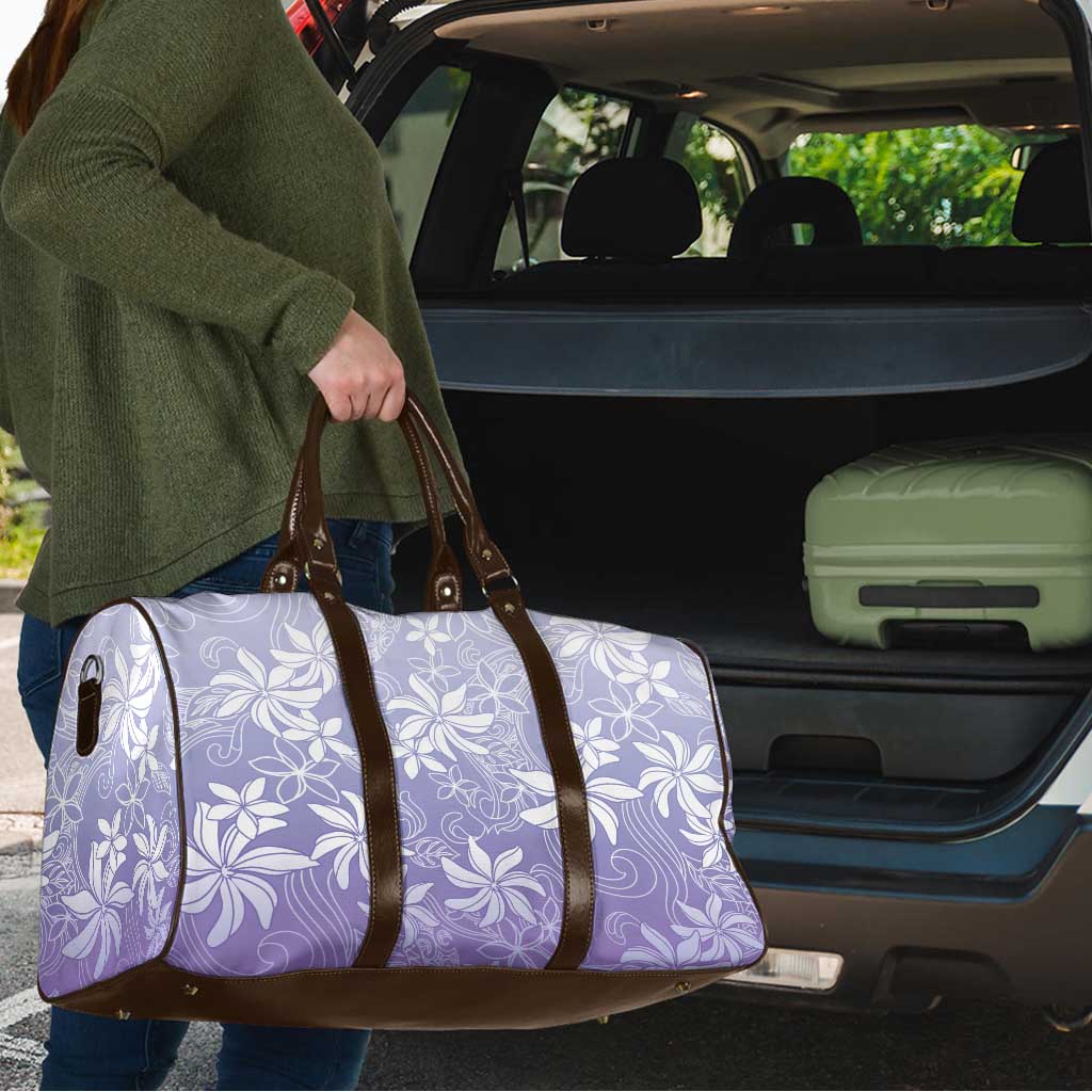 Tiare Tahiti Travel Bag Purple Polynesia Motifs - Polynesian Pride