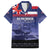 Hawaii Pearl Harbor Remembrance Day Family Matching Tank Maxi Dress and Hawaiian Shirt Flag Style