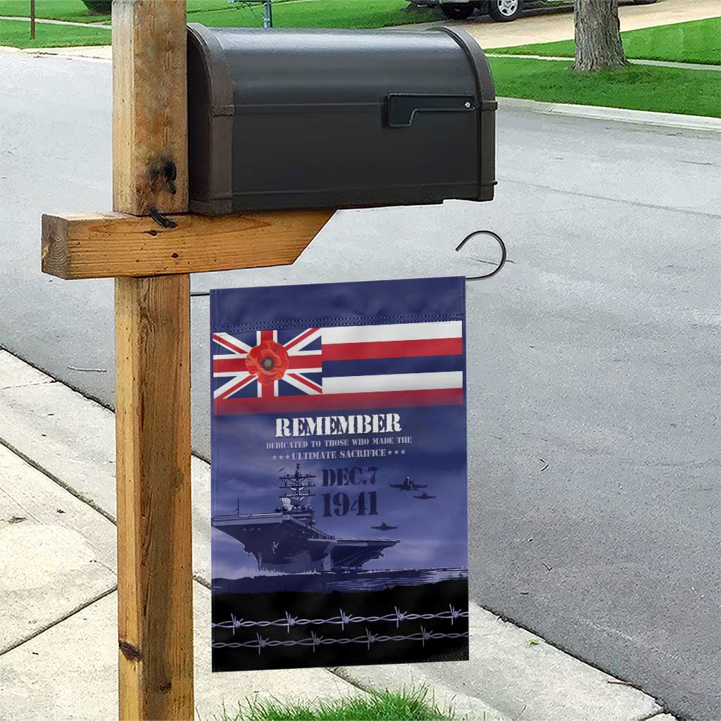 Hawaii Pearl Harbor Remembrance Day Garden Flag Flag Style