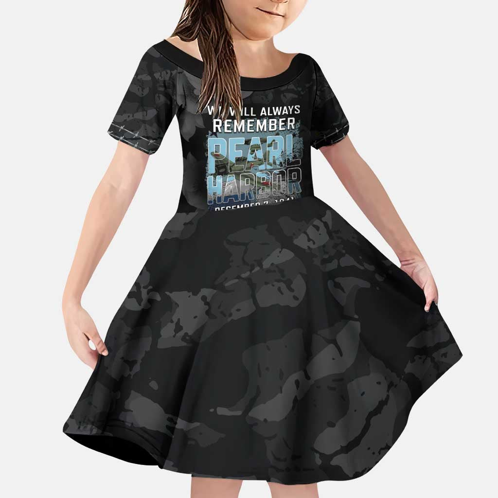 Personalized Pearl Harbor Remembrance Day Family Matching Puletasi and Hawaiian Shirt We Will Always Remember