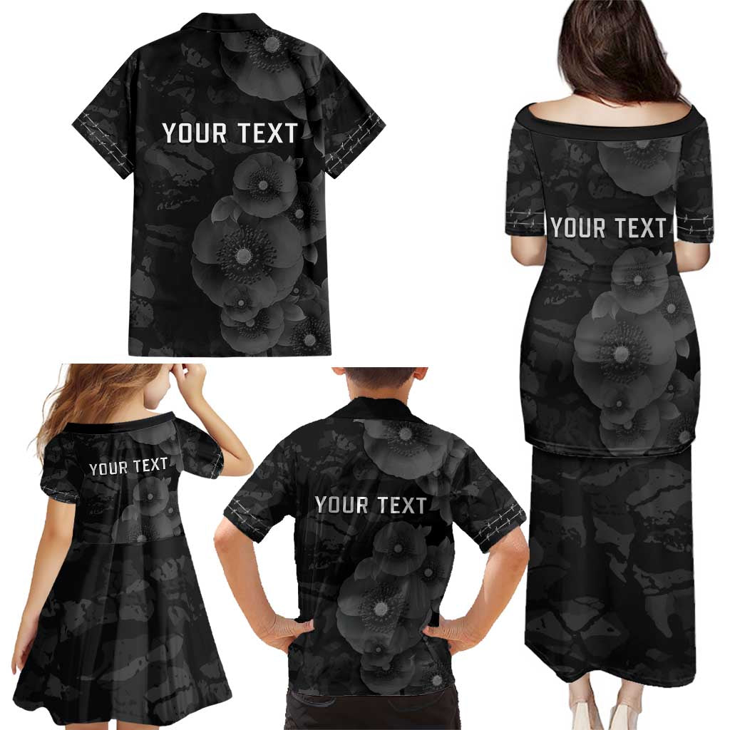 Personalized Pearl Harbor Remembrance Day Family Matching Puletasi and Hawaiian Shirt We Will Always Remember