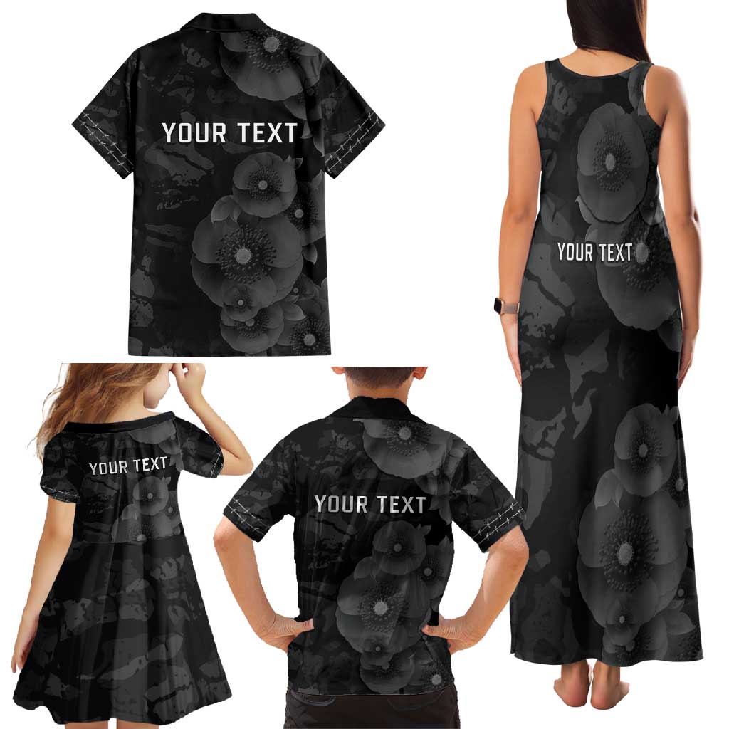 Personalized Pearl Harbor Remembrance Day Family Matching Tank Maxi Dress and Hawaiian Shirt We Will Always Remember