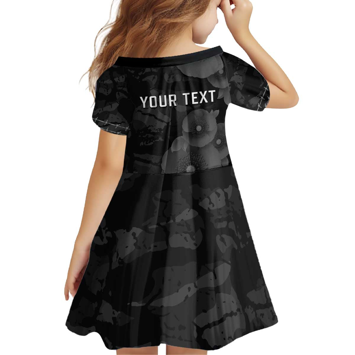 Personalized Pearl Harbor Remembrance Day Kid Short Sleeve Dress We Will Always Remember