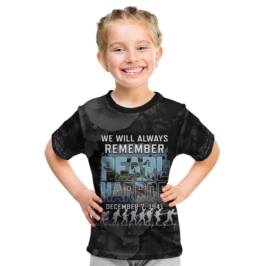 Personalized Pearl Harbor Remembrance Day Kid T Shirt We Will Always Remember